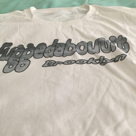 Brooklyn FUGGEDABOUTIT T -shirt , white , size xxl - Picture 5 of 5